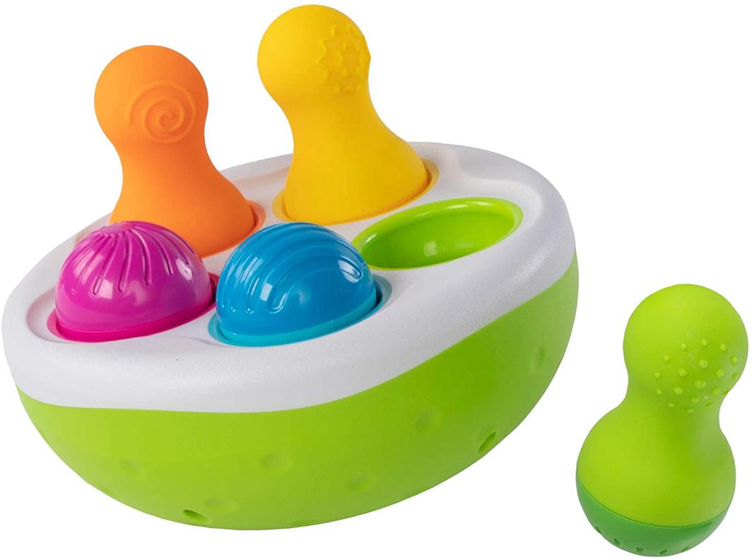 Fat Brain Toys: Fun and Textured Spinny Wobbling Pins