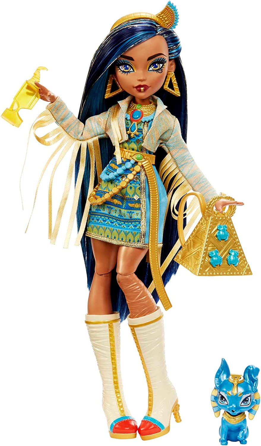 Hot Sale! Monster High Collectible Doll - Cleo De Nile with Royal Fashion