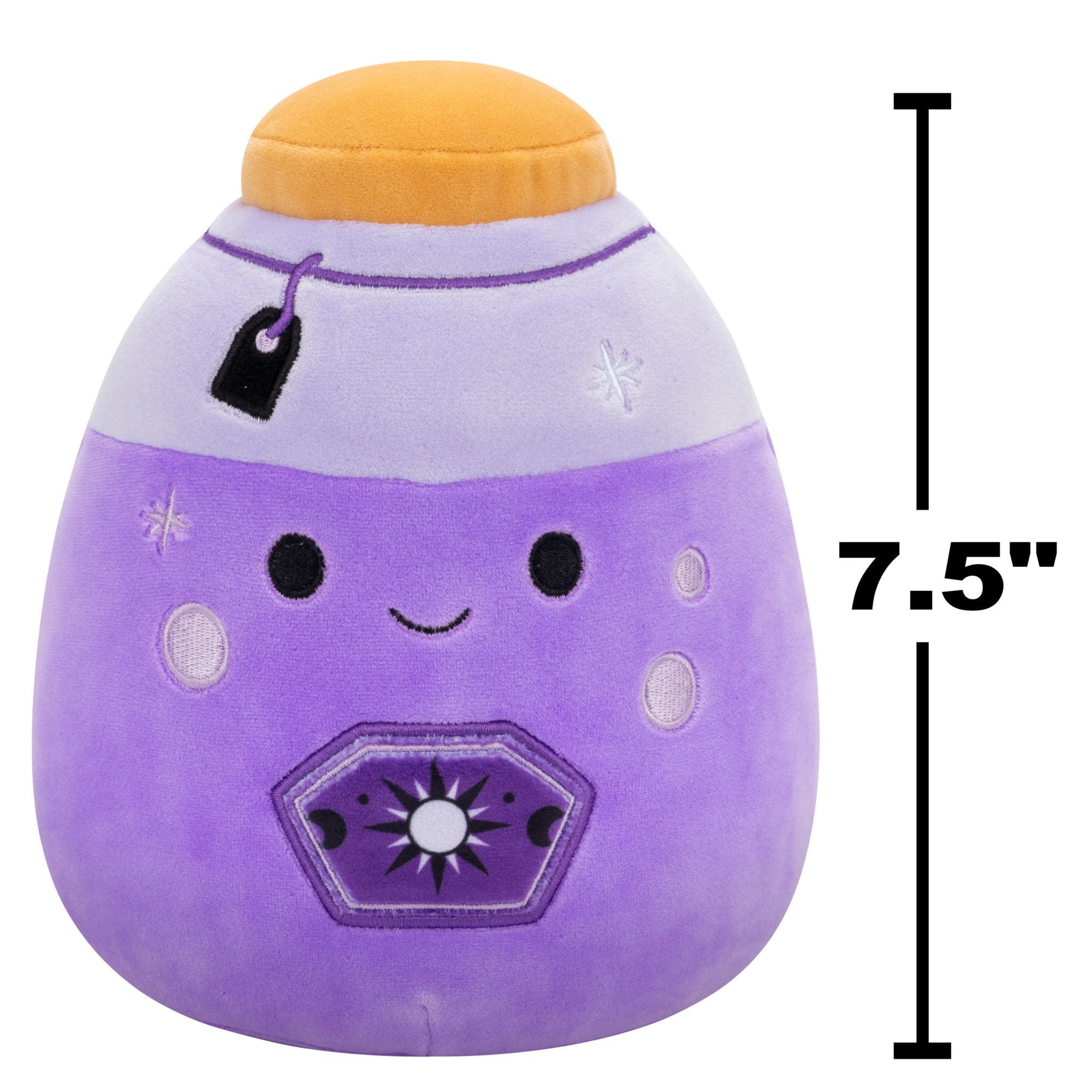 7.5 Inch Halloween Season Squishmallows Kensington Neon Purple Potion Plush Toy