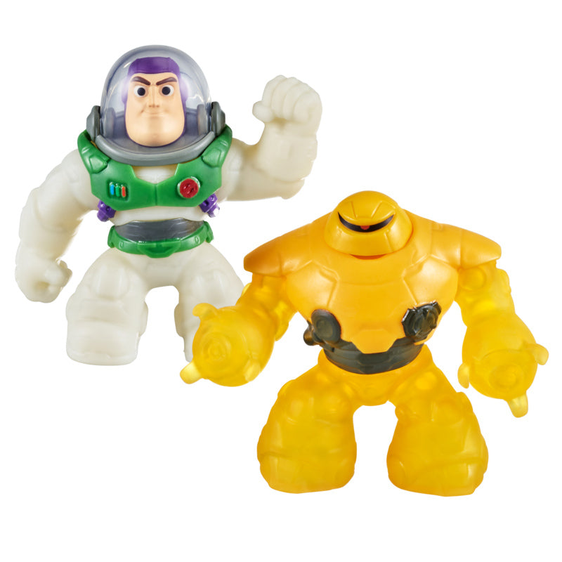 Hot! Heroes Of Goo Jit Zu Lightyear S1 Buzz vs Zyclops Versus Pack