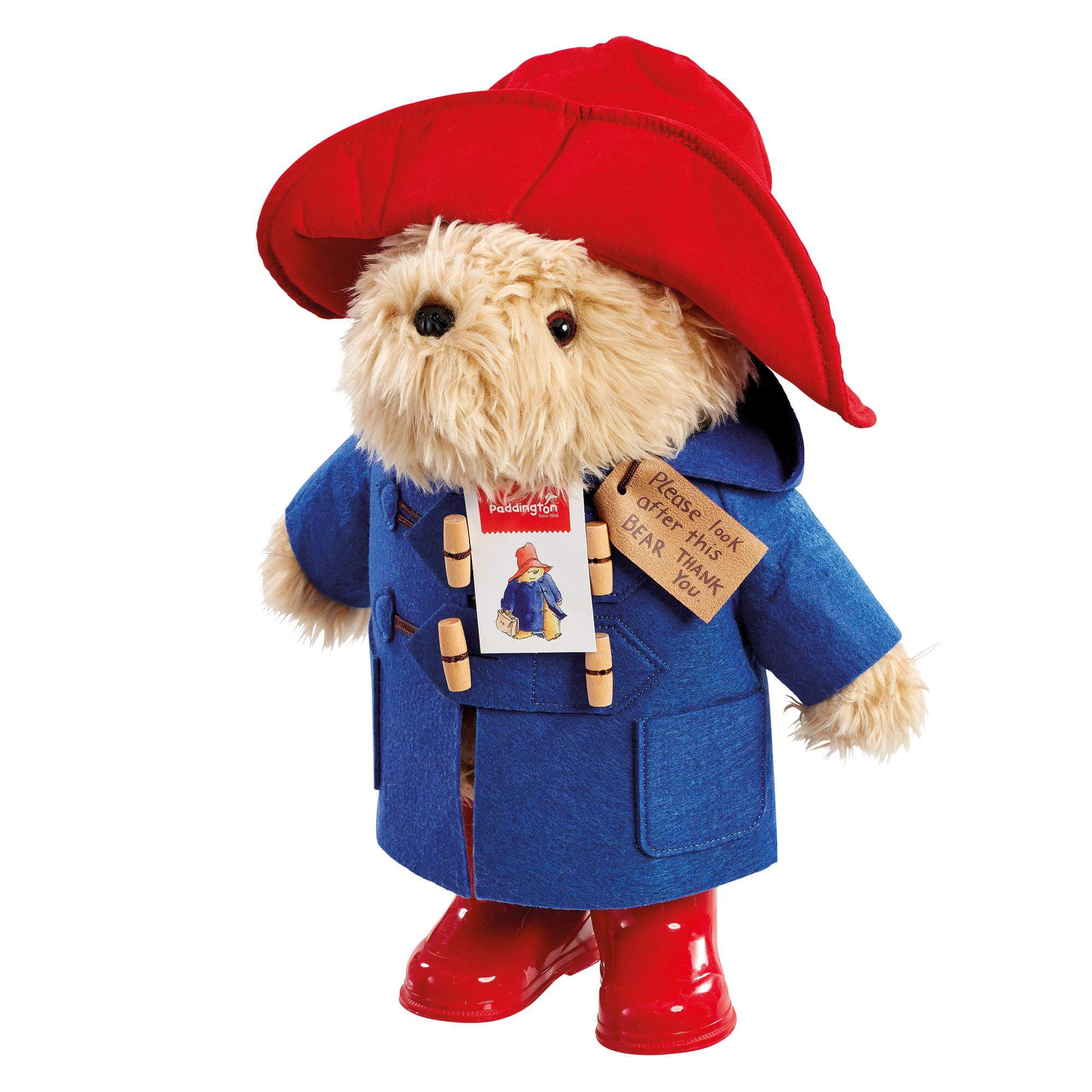 Hot! Peggy Fortnum's 35cm Paddington Bear Plush