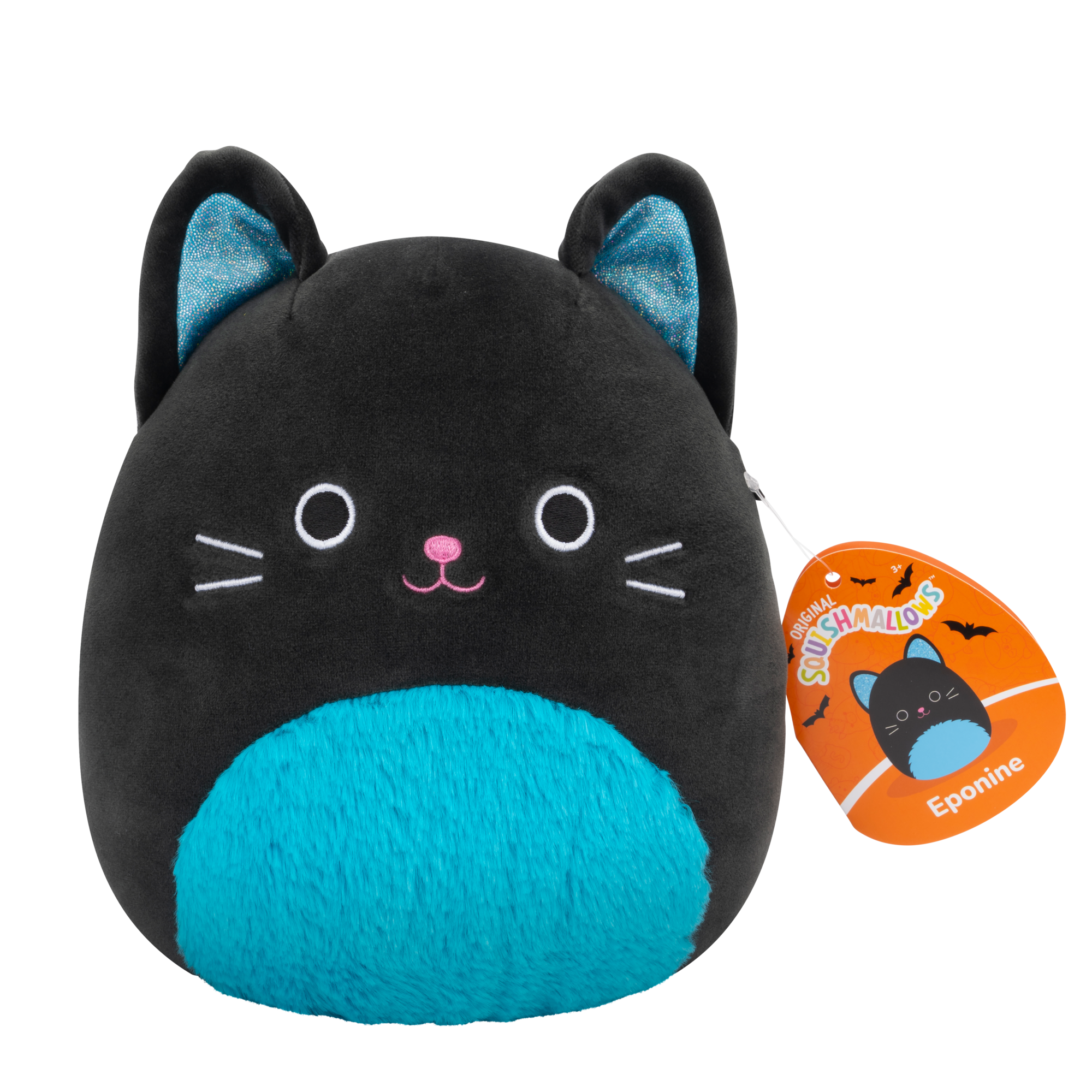 Halloween Special! 7.5-Inch Squishmallows Plush Toy - Eponine Black Cat