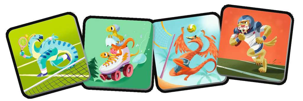 Hot! Ravensburger Dinosaur Sports Memory Game